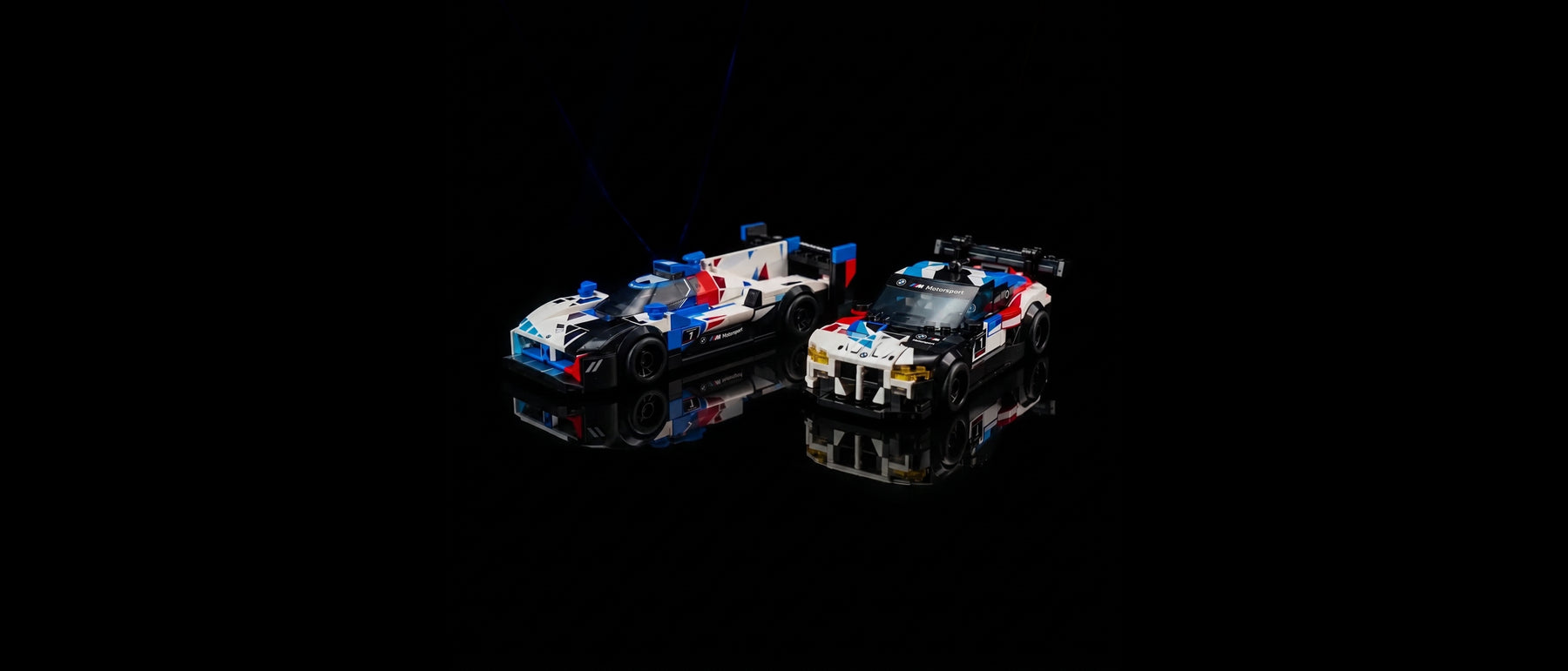 Light Kit for LEGO® Speed Champions BMW M4 GT3 & BMW M Hybrid V8 Race Cars #76922 — standard build, without the LED light kit