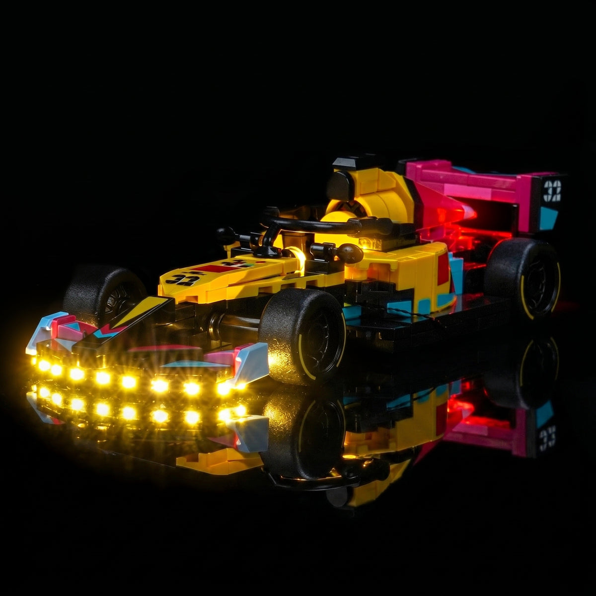 LED light kit for LEGO® Speed Champions F1 ACADEMY Race Car #77258 | Bright My Bricks