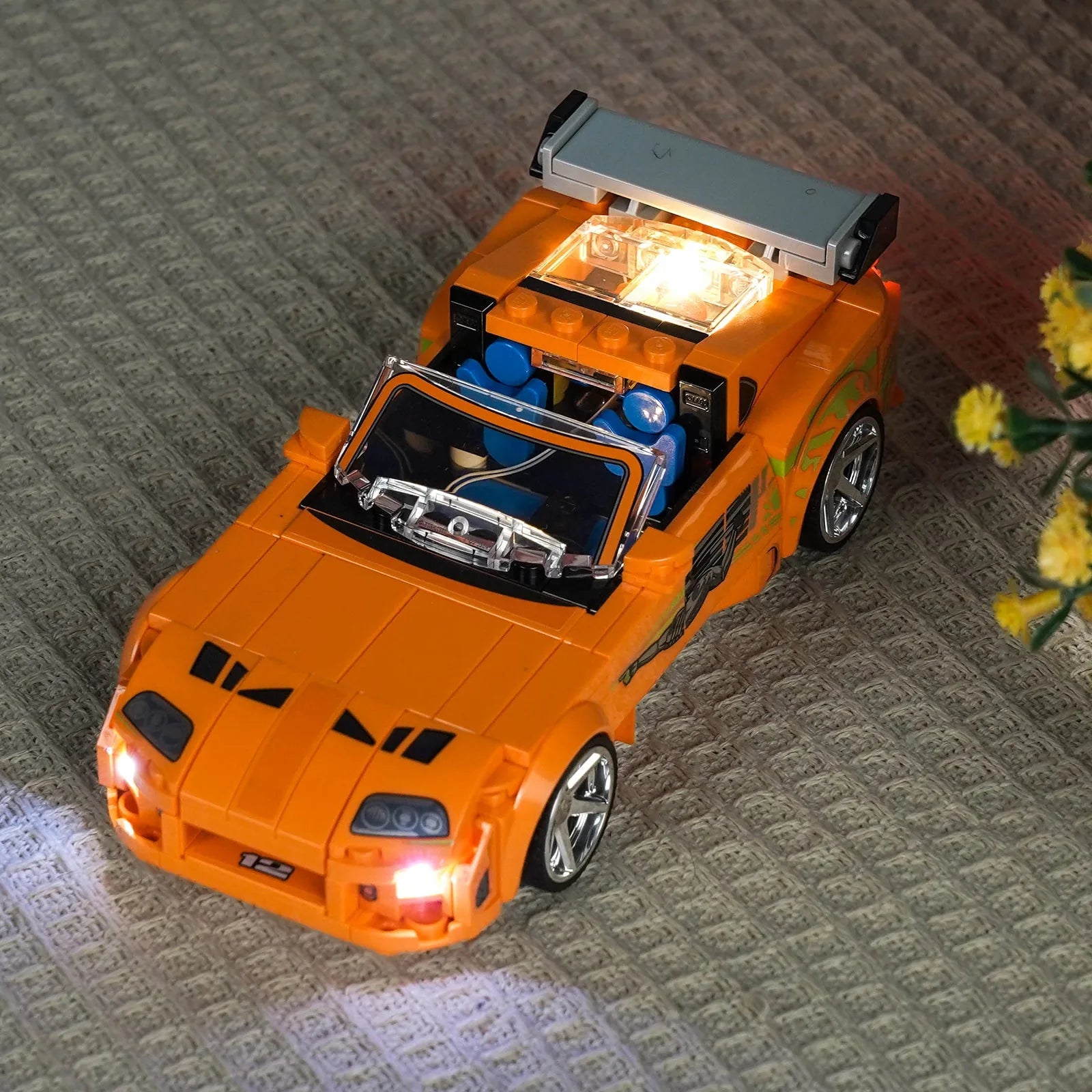 LED-Beleuchtungsset für LEGO® The Fast and The Furious Toyota Supra MK4 #77260