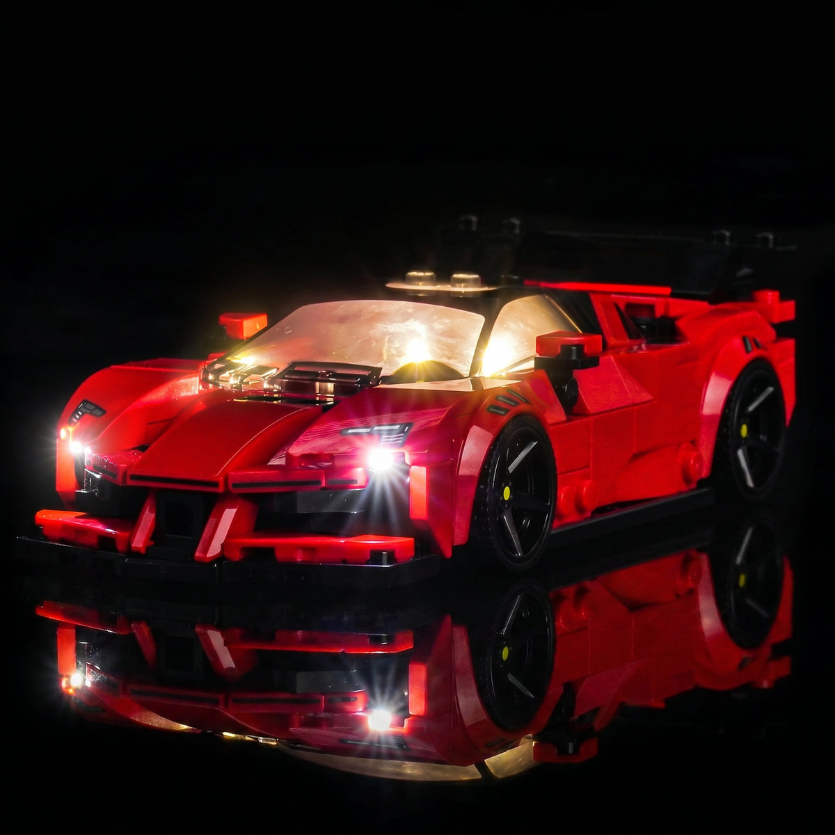 LED light kit for LEGO® Speed Champions Ferrari SF90 XX Stradale Sports Car #77254 | Bright My Bricks