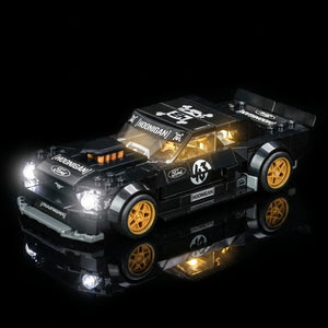 LED Kit LEGO® Ken Block's '65 Ford Mustang #77262 | Bright My Bricks