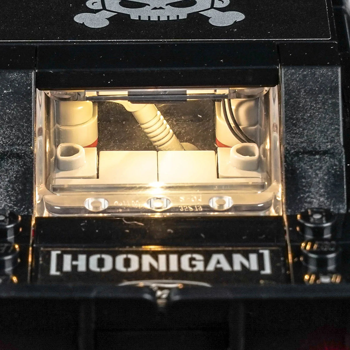 LEGO® Speed Champions Ken Block Hoonicorn Mustang V1 #77262 — fully illuminated on display (LED lighting kit)