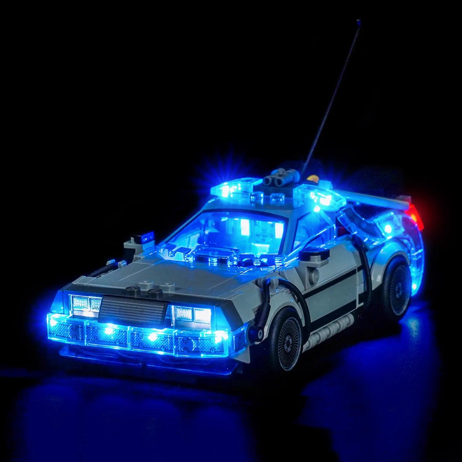 LED-Beleuchtungsset für LEGO® Die Zeitmaschine aus Zurück in die Zukunft #77256