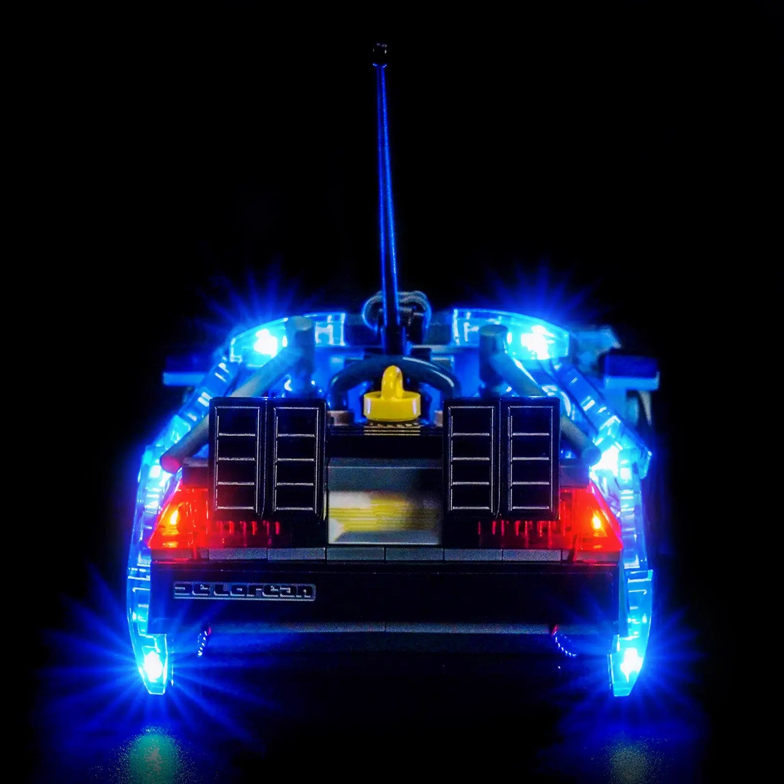 Light Kit for LEGO Speed Champions Time Machine from Back to the Future #77256 - Bright My Bricks