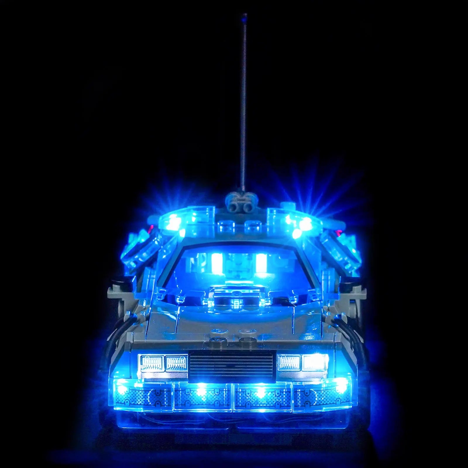 Bright My Bricks LED kit for LEGO Speed Champions Time Machine from Back to the Future #77256