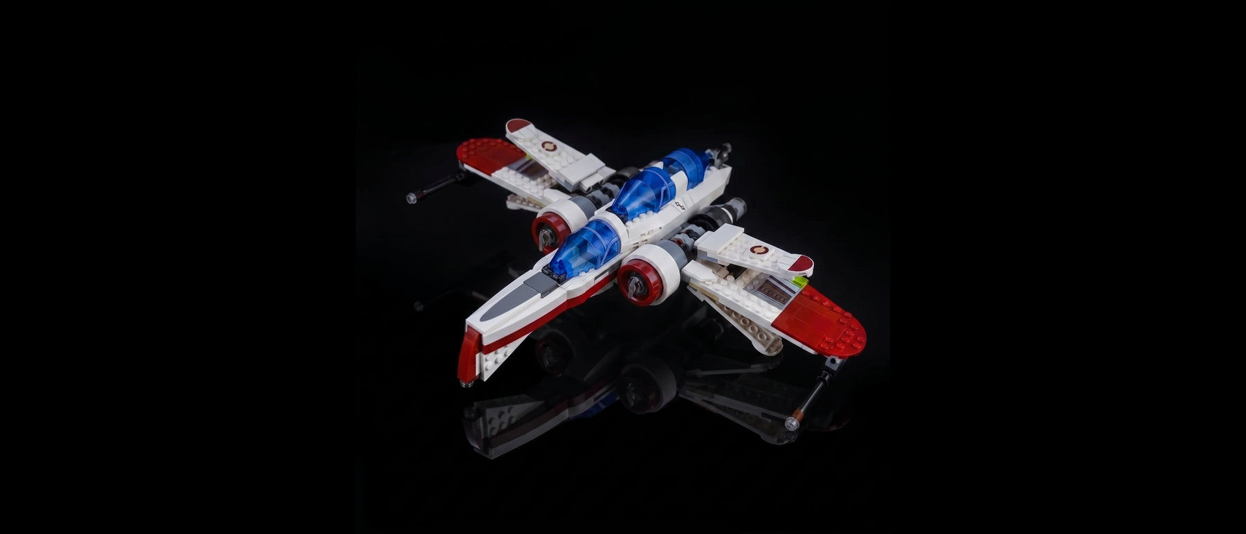 LED-Beleuchtungsset für LEGO® ARC-170 Starfighter™ #75402 — standard build, without the LED light kit