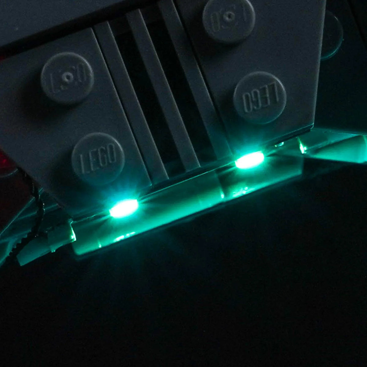 Bright My Bricks LED light kit for LEGO® Star Wars AT-AT #75440 — LED kit powered on