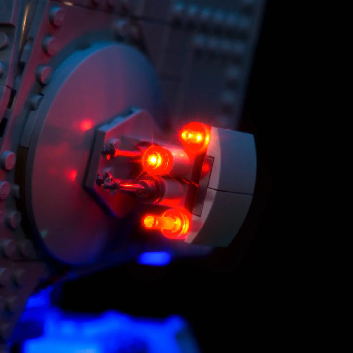 Bright My Bricks light kit for LEGO® Star Wars AT-ST Walker #75417 — night-mode display glow
