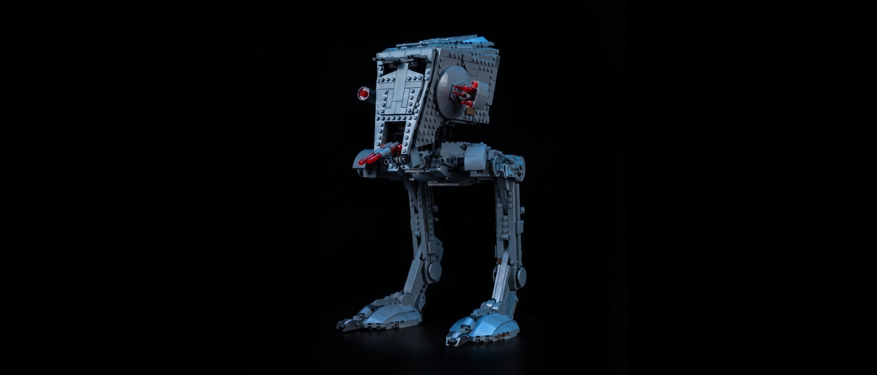 LED-Beleuchtungsset für LEGO® AT-ST™ Kampfläufer #75417 — standard build, without the LED light kit