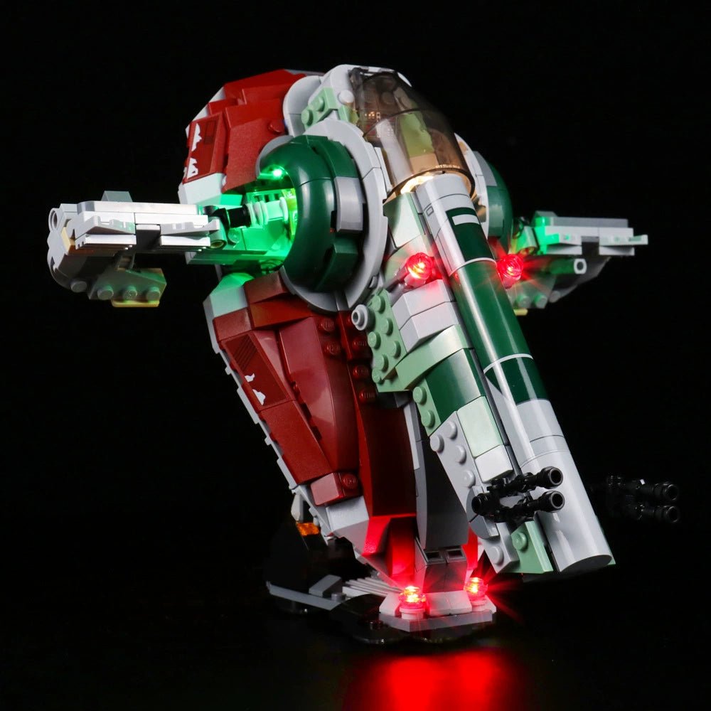 LED light kit for LEGO® Star Wars Boba Fett’s Starship #75312 | Bright My Bricks