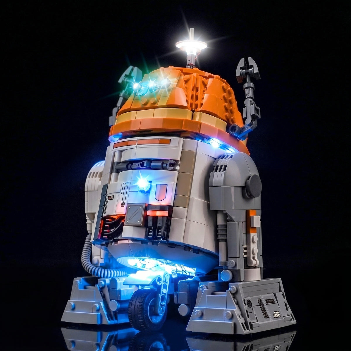 LED light kit for LEGO® Star Wars Chopper (C1-10P) Astromech Droid #75416 | Bright My Bricks