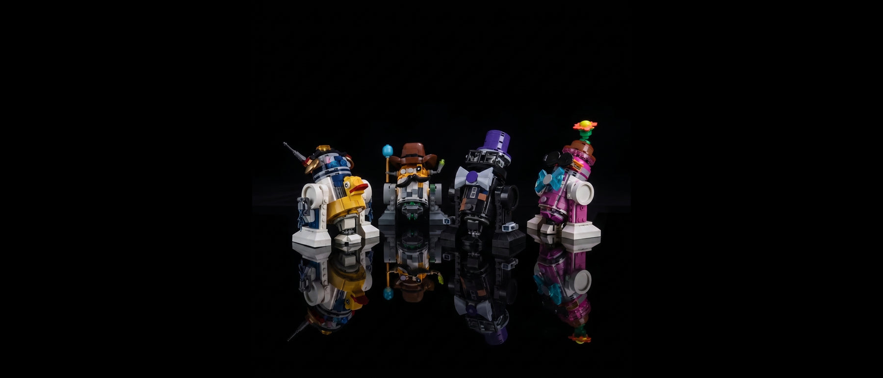 LED-Beleuchtungsset für LEGO® Kreativer Droidenbauer #75392 — standard build, without the LED light kit