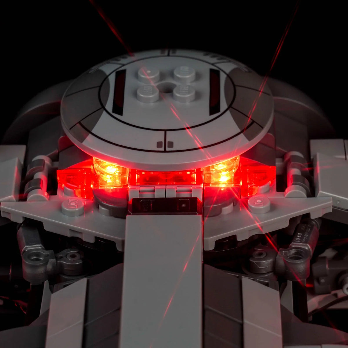 LED strips and bricks detail: Bright My Bricks LED lights for LEGO® Star Wars Darth Maul's Sith Infiltrator #75383