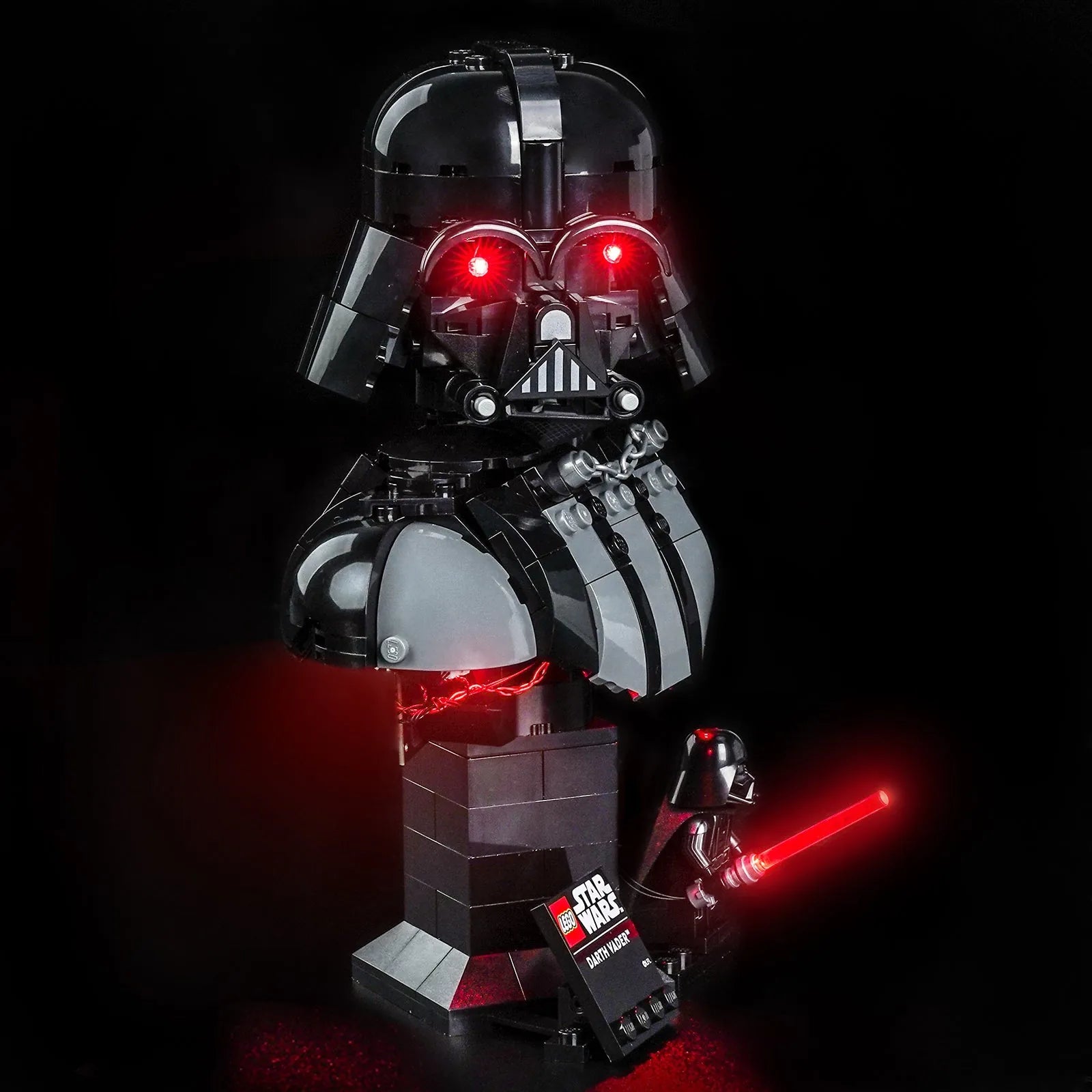 Light Kit for LEGO Star Wars Darth Vader Bust #75439 - Bright My Bricks