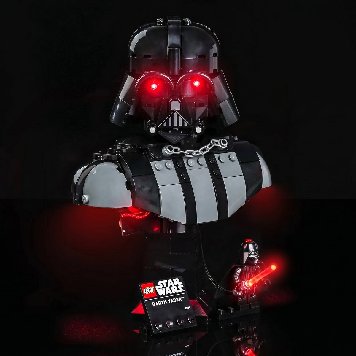 LED light kit for LEGO® Star Wars Darth Vader Bust #75439 | Bright My Bricks