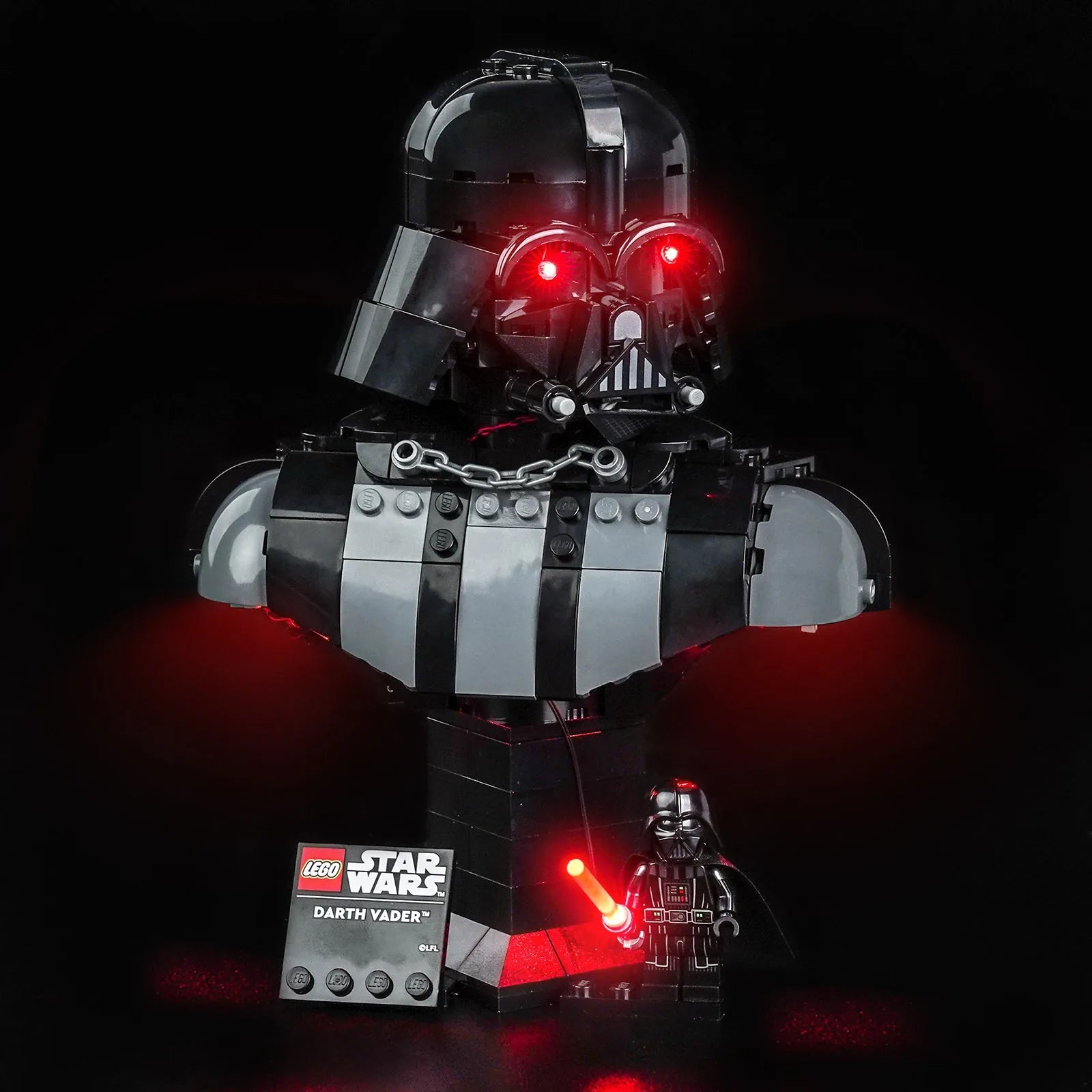 Light Kit for LEGO® Star Wars Darth Vader Bust #75439