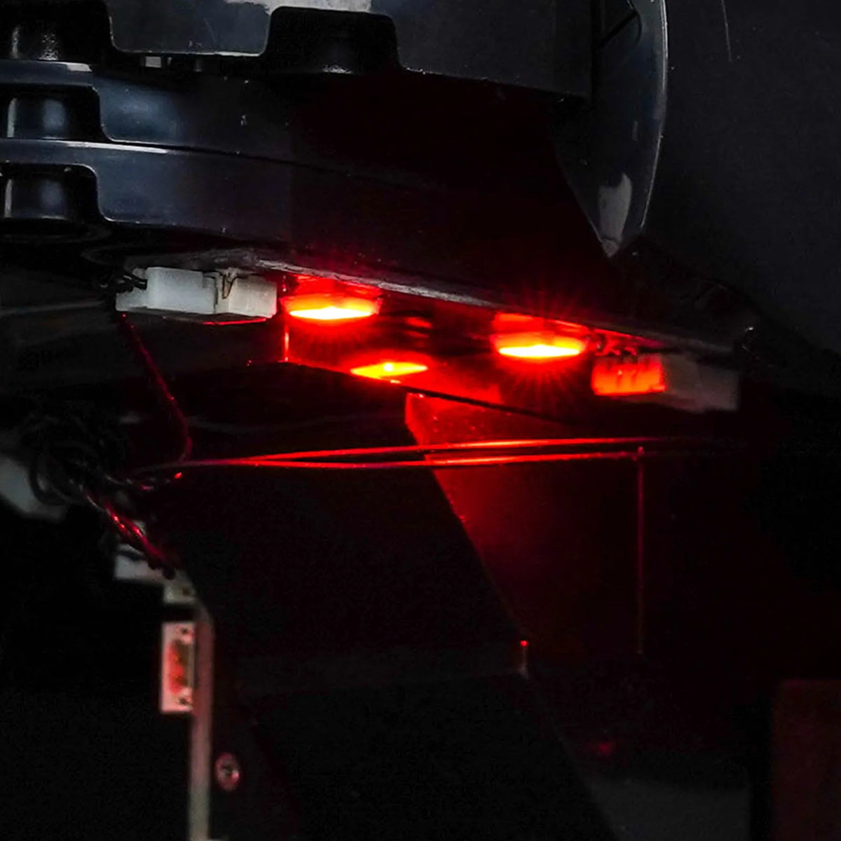 LED strips and bricks detail: Bright My Bricks LED lights for LEGO® Star Wars Darth Vader Bust #75439