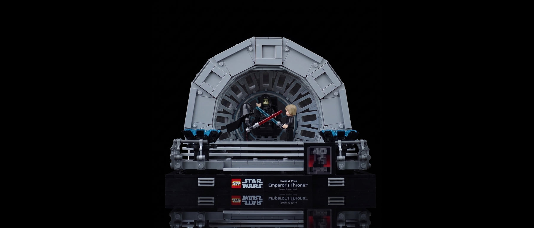 Light Kit for LEGO® Star Wars™ Emperor's Throne Room™ Diorama #75352 — standard build, without the LED light kit