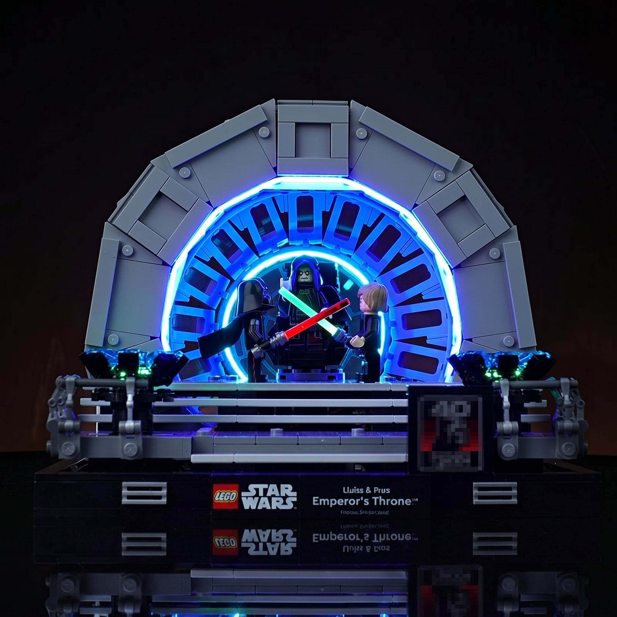 LED light kit for LEGO® Star Wars Emperor's Throne Room Diorama #75352 | Bright My Bricks