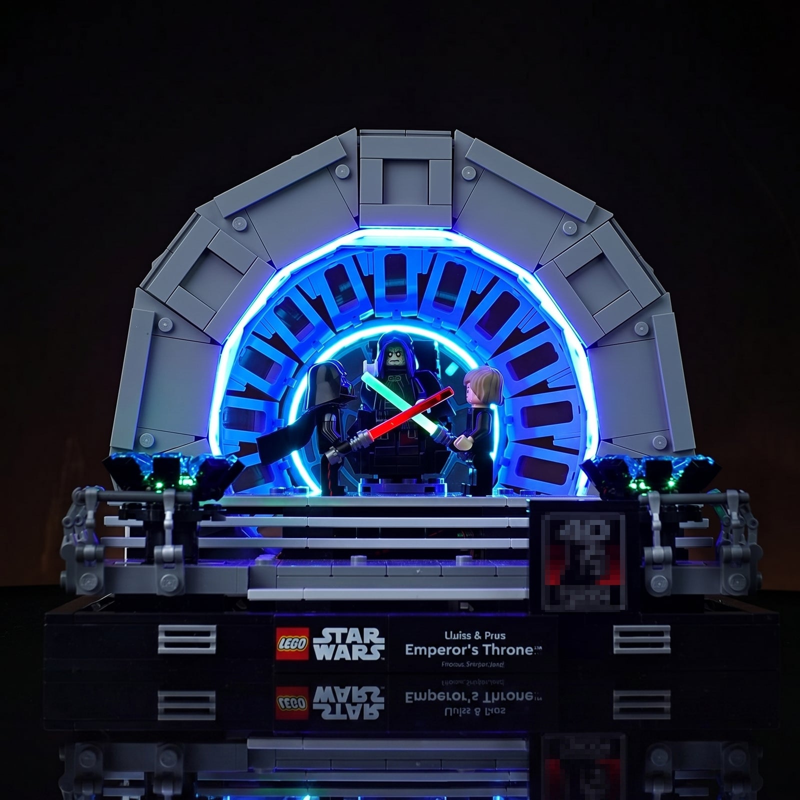 LED-Beleuchtungsset für LEGO® Thronsaal des Imperators™ – Diorama #75352