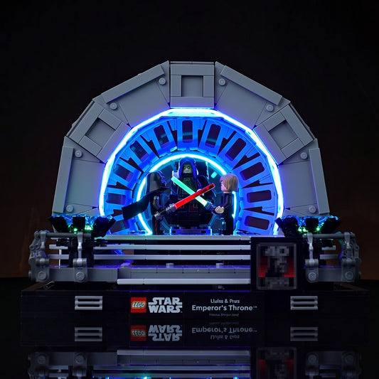 LED light kit for LEGO® Star Wars Emperor's Throne Room Diorama #75352 | Bright My Bricks
