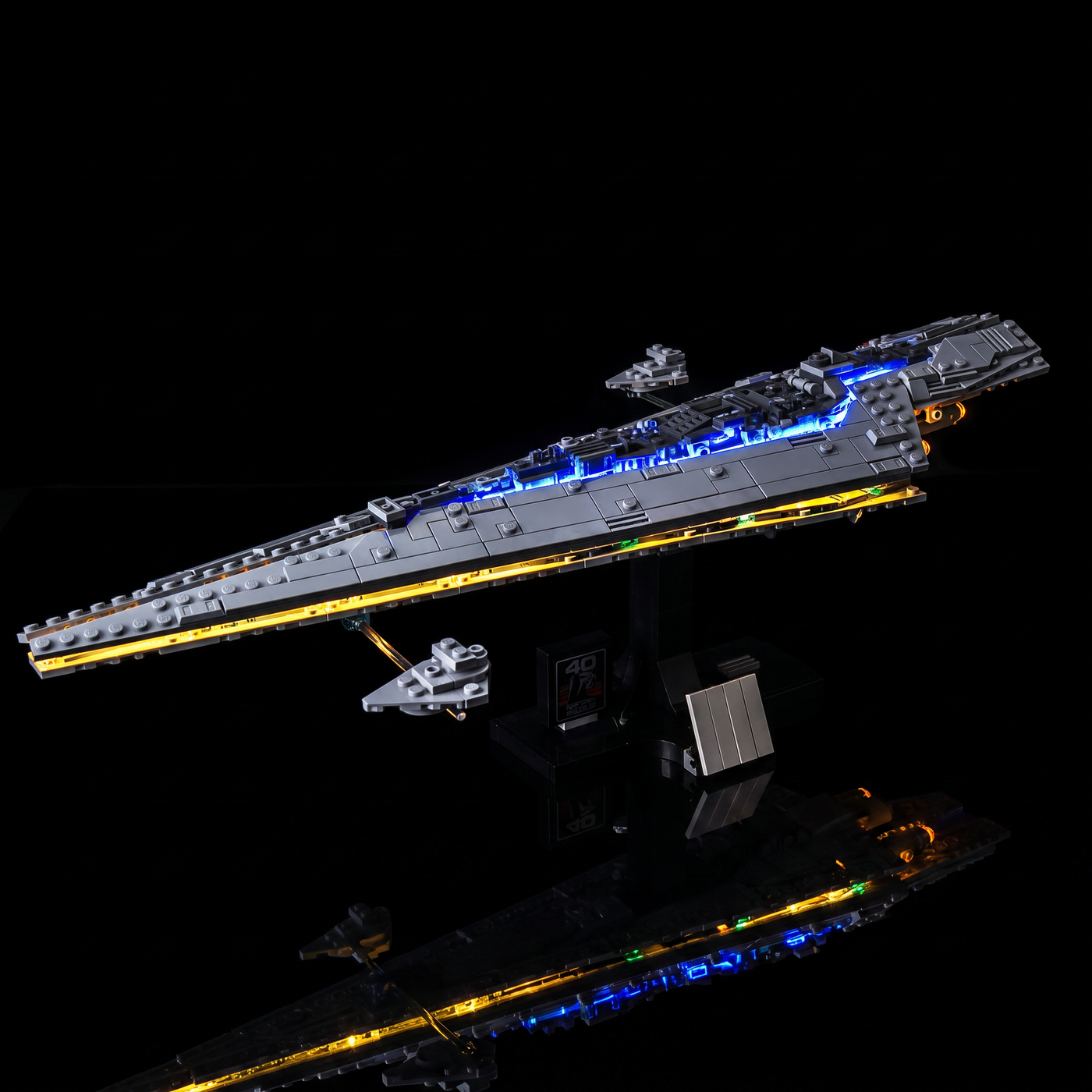 LED lights for LEGO® Star Wars Executor Super Star Destroyer #75356, crisp LED accents on the details