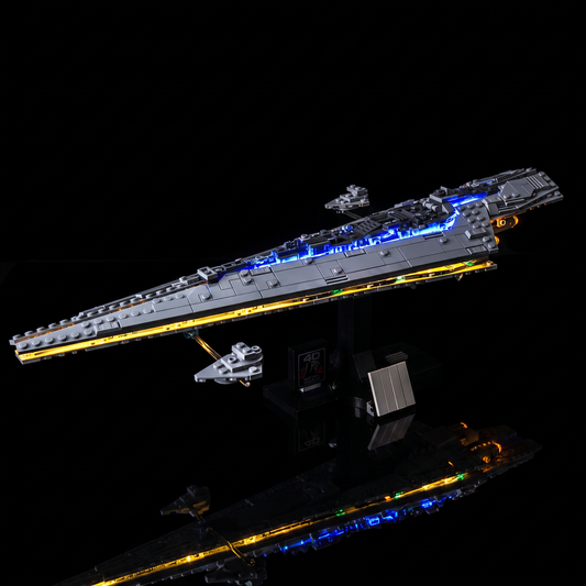 LED lights for LEGO® Star Wars Executor Super Star Destroyer #75356, crisp LED accents on the details