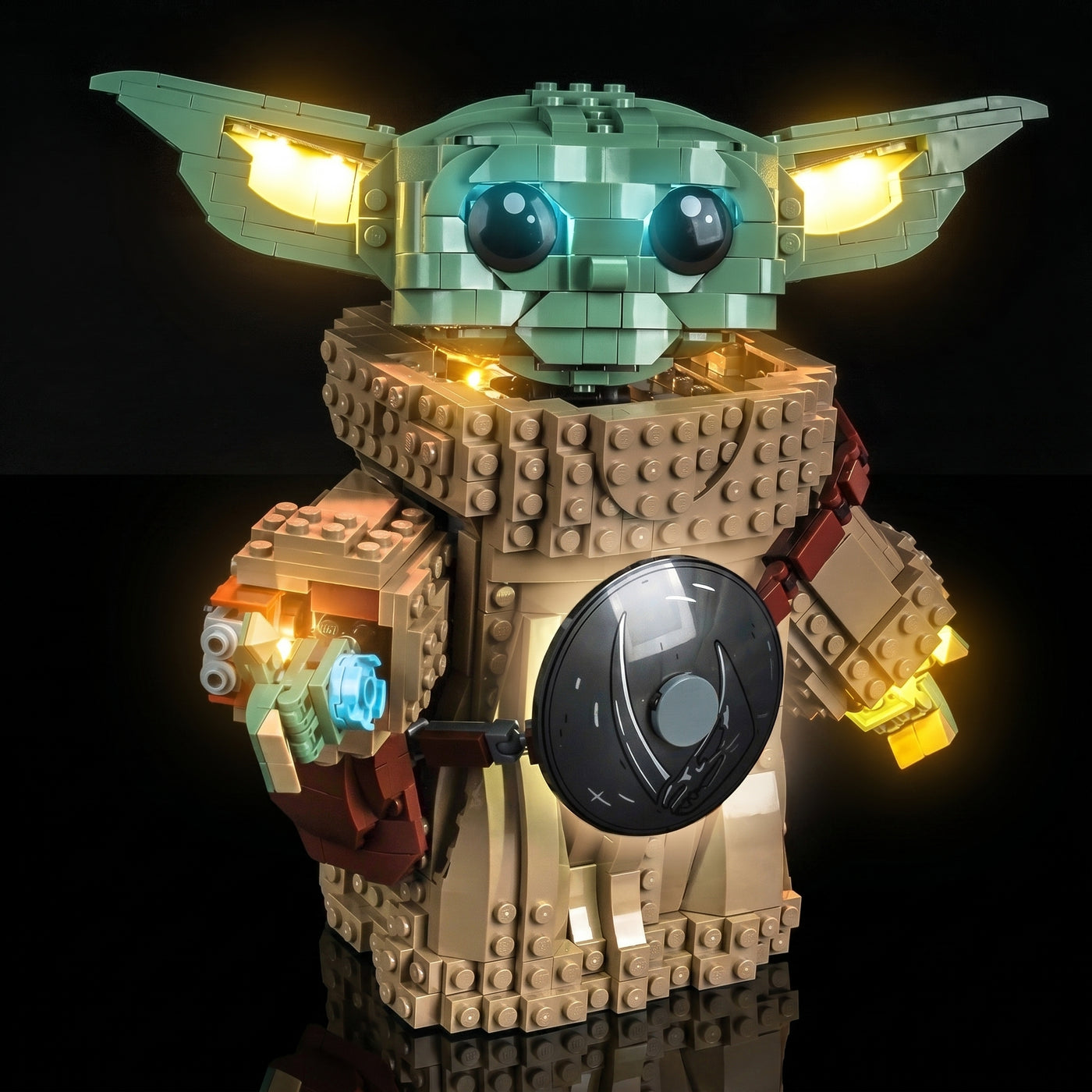 LED light kit for LEGO® Star Wars Grogu Mandalorian Apprentice #75446 | Bright My Bricks