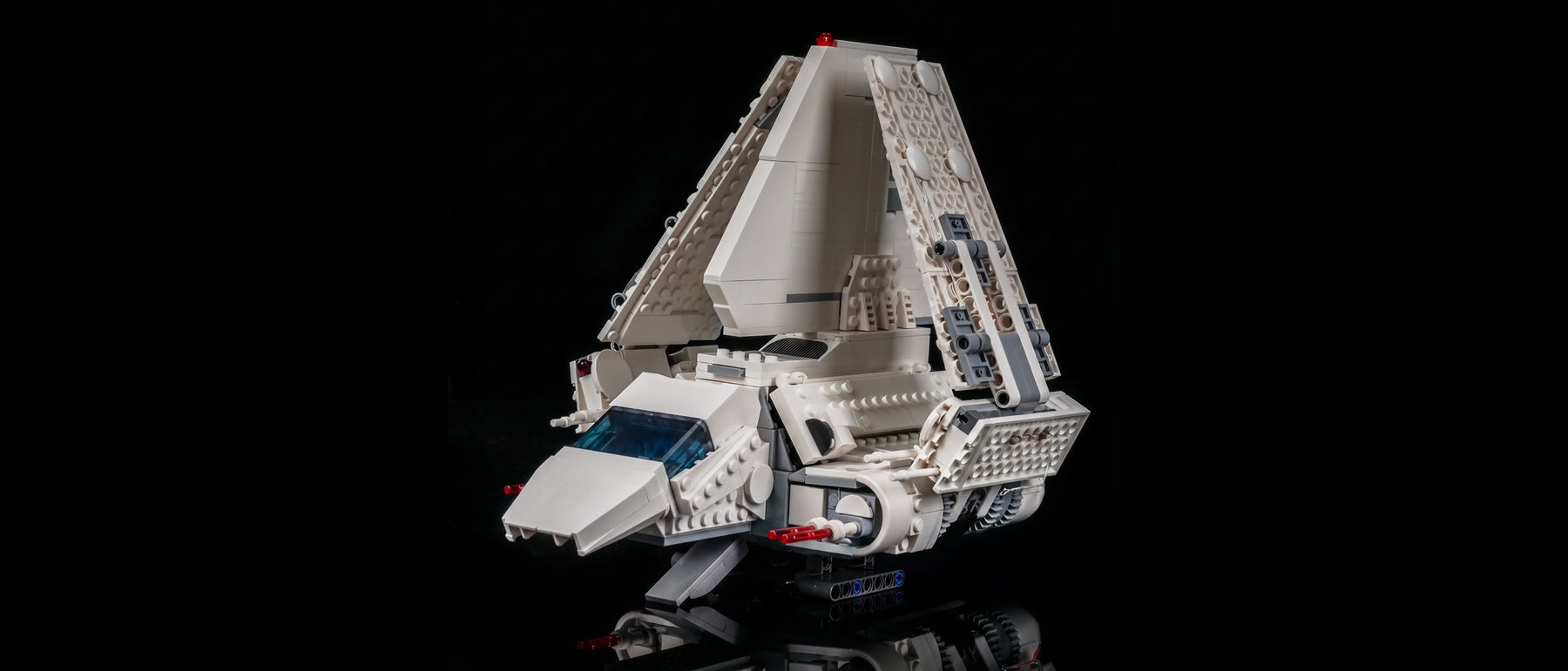Light Kit for LEGO® Star Wars Imperial Lambda-Class Shuttle #75459 — standard build, without the LED light kit