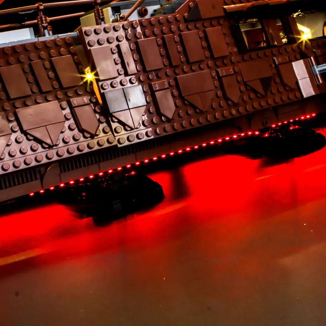 LEGO Star Wars Jabba's Sail Barge #75397 with premium LED kit