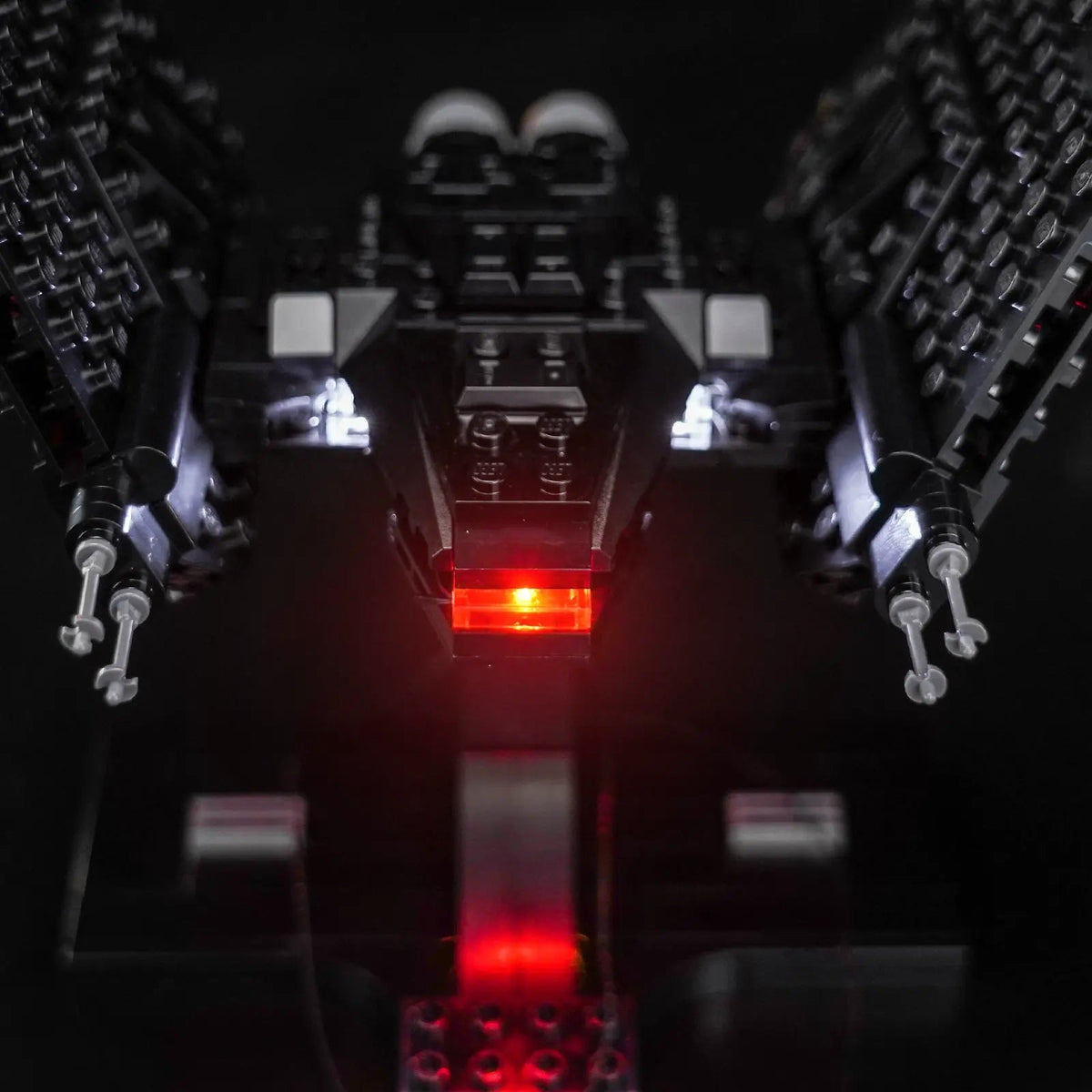 LED strips and bricks detail: Bright My Bricks LED light kit for LEGO® Star Wars Kylo Ren’s Command Shuttle #75406
