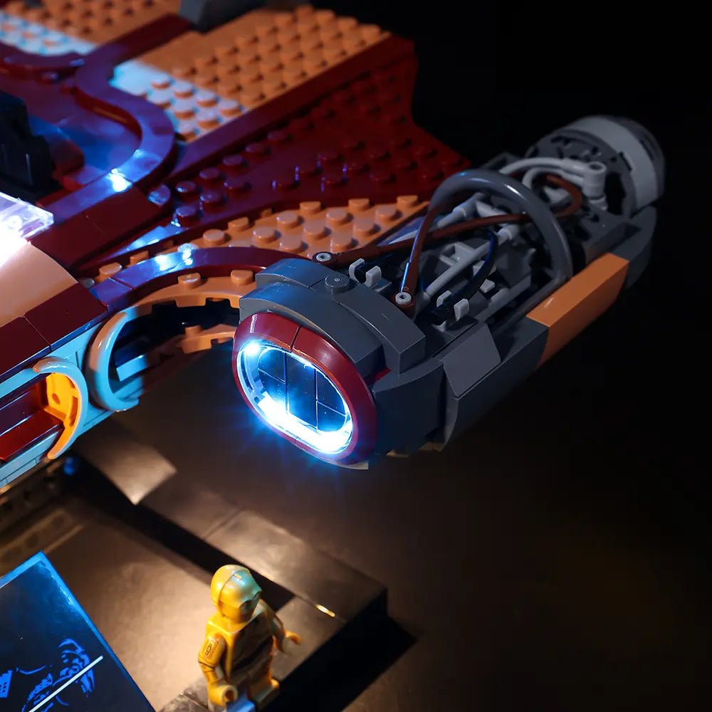 Light Kit for LEGO Luke Skywalker's Landspeeder 75341 - Bright My Bricks