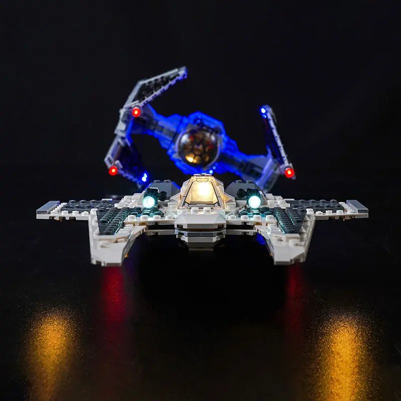 Light Kit for LEGO® Star Wars™ Mandalorian Fang Fighter vs. TIE Interceptor™ 75348 - Bright My Bricks