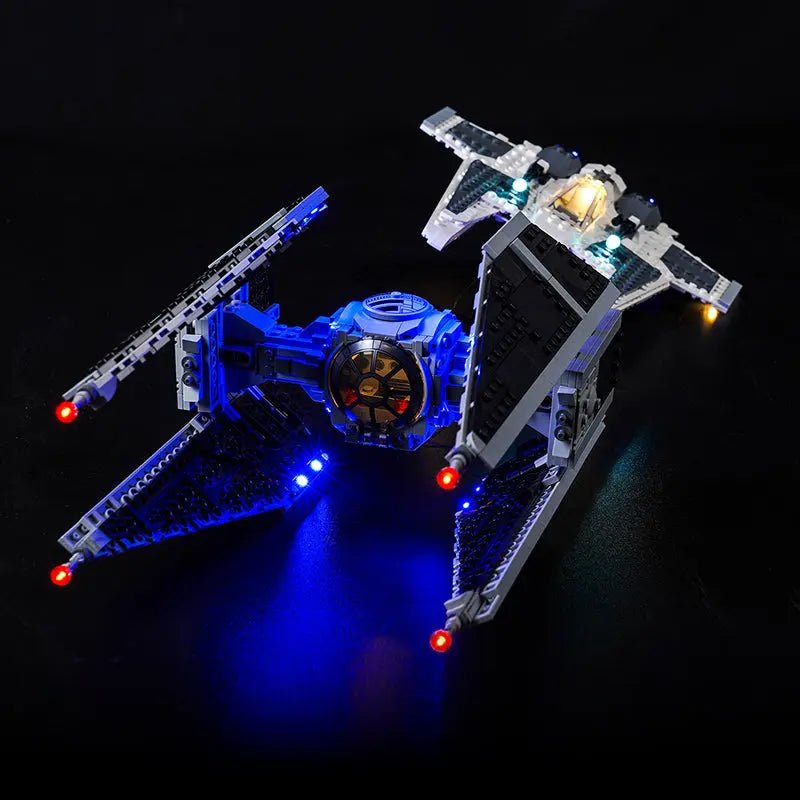 Light Kit for LEGO® Star Wars™ Mandalorian Fang Fighter vs. TIE Interceptor™ #75348