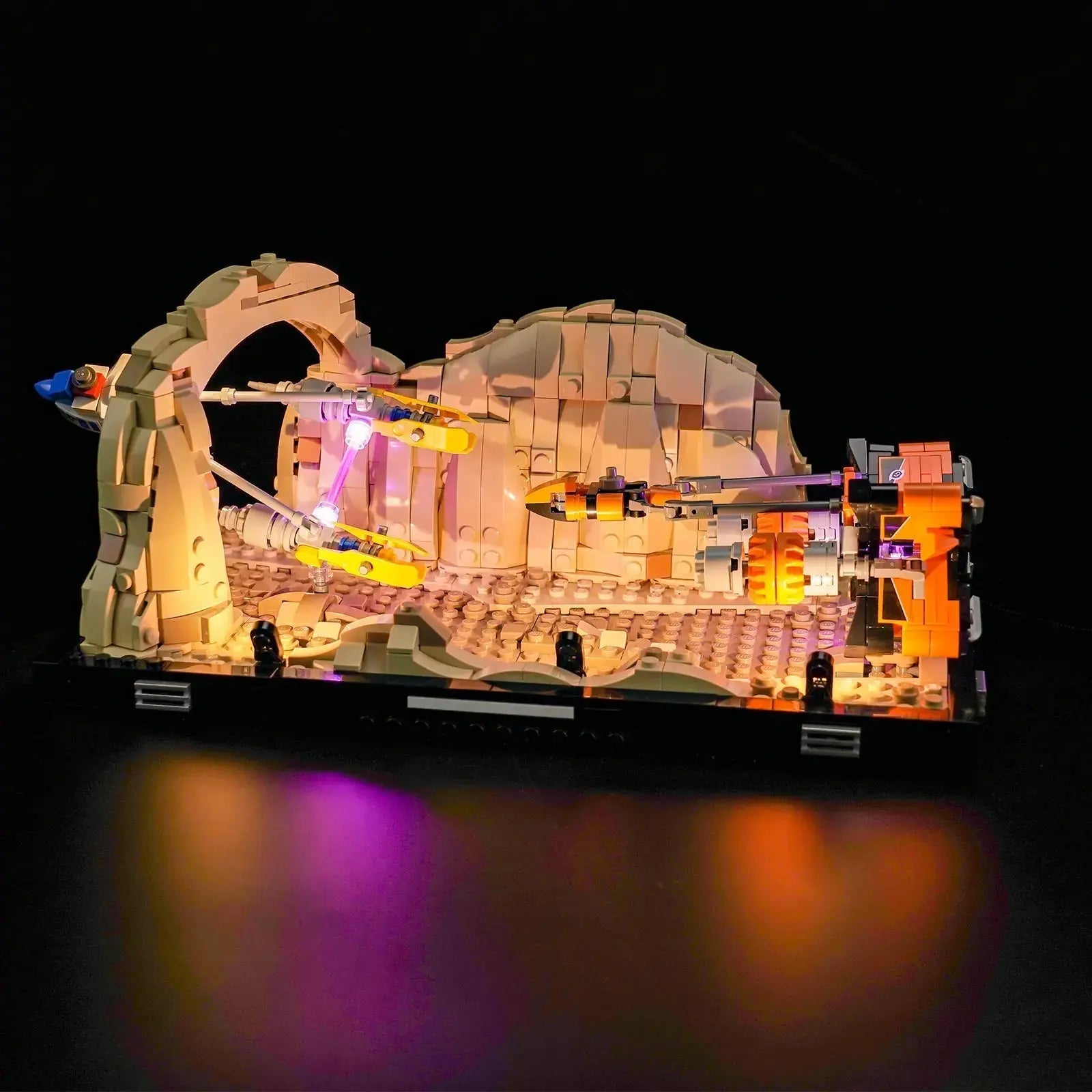 Light Kit for LEGO® Star Wars Mos Espa Podrace Diorama #75380
