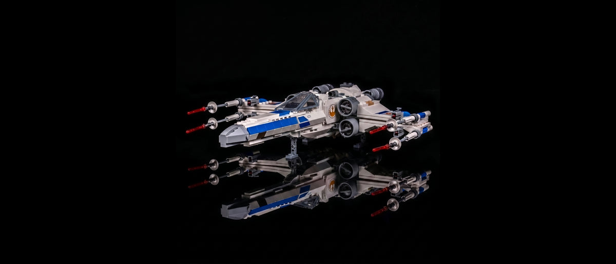 Light Kit for LEGO® Star Wars New Republic X-Wing Starfighter #75460 — standard build, without the LED light kit