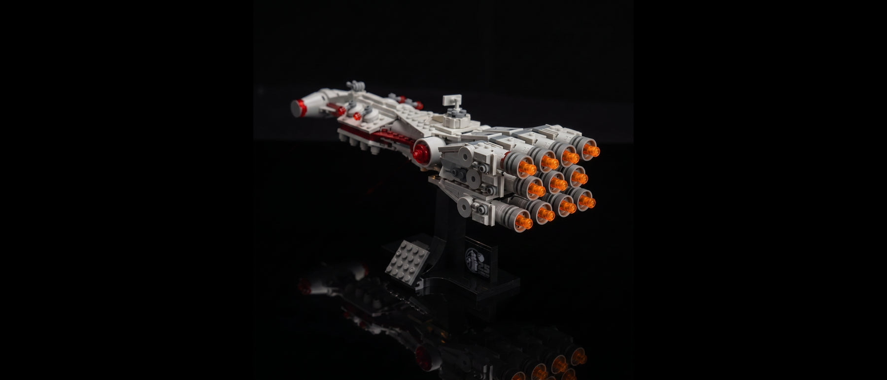 Kit LED pour LEGO® Tantive IV™ #75376 — standard build, without the LED light kit