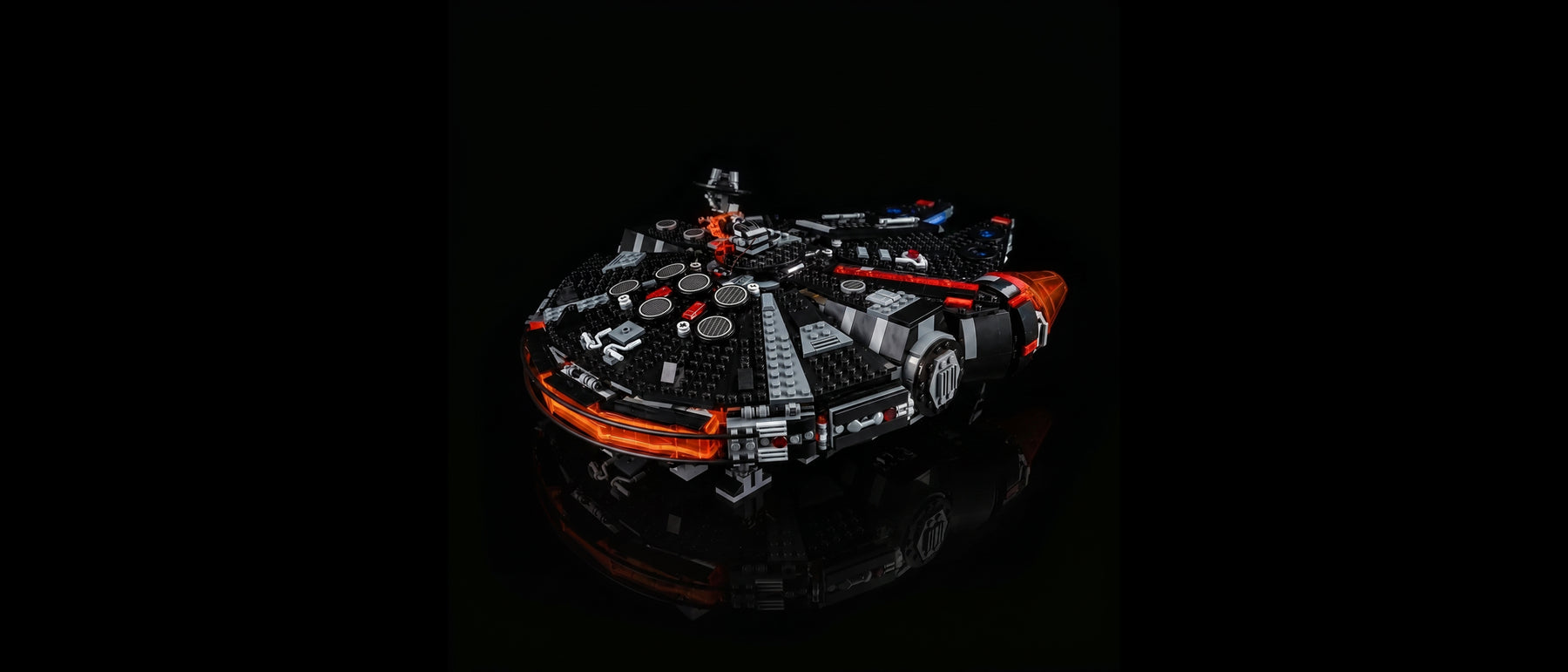 Light Kit for LEGO® Star Wars The Dark Falcon #75389 — standard build, without the LED light kit