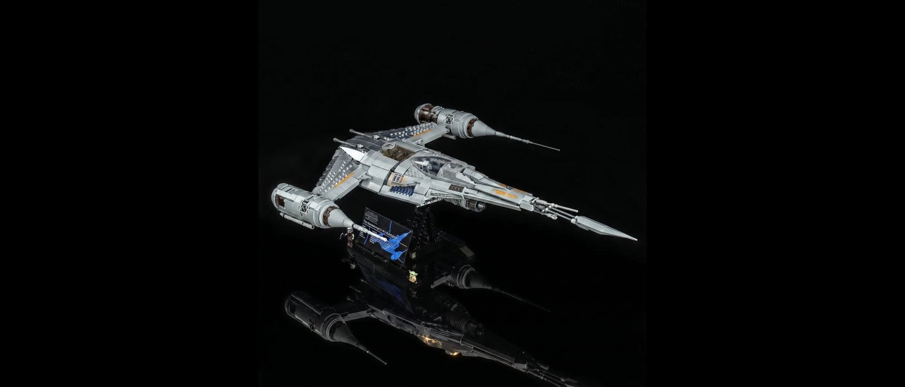 Light Kit for LEGO® Star Wars The Mandalorian's N-1 Starfighter #75442 — standard build, without the LED light kit