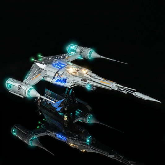 LED light kit for LEGO® Star Wars The Mandalorian's N-1 Starfighter #75442 | Bright My Bricks