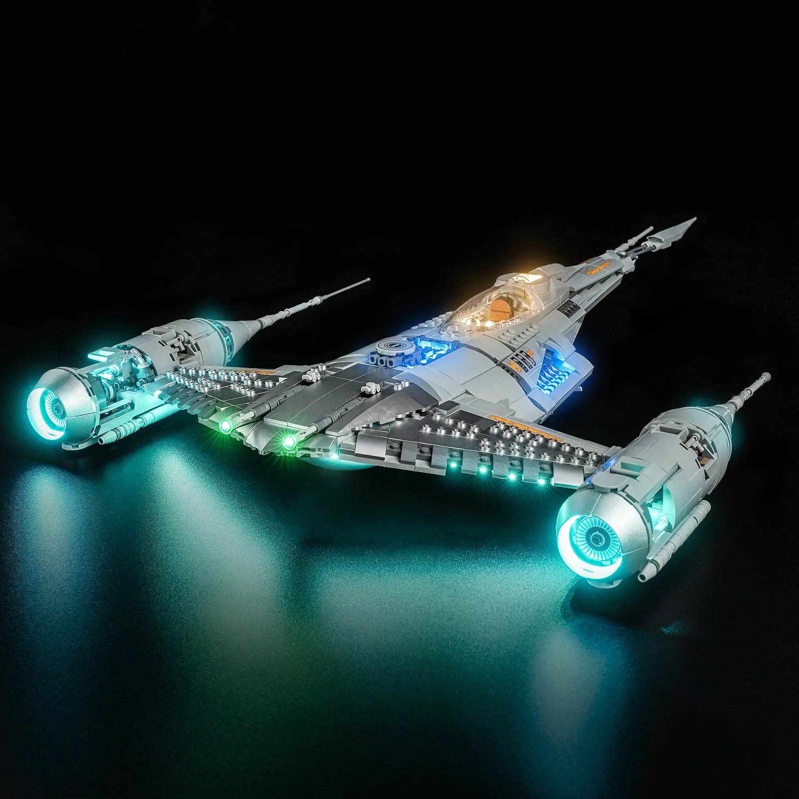 Light Kit for LEGO Star Wars The Mandalorian's N-1 Starfighter #75442 - Bright My Bricks