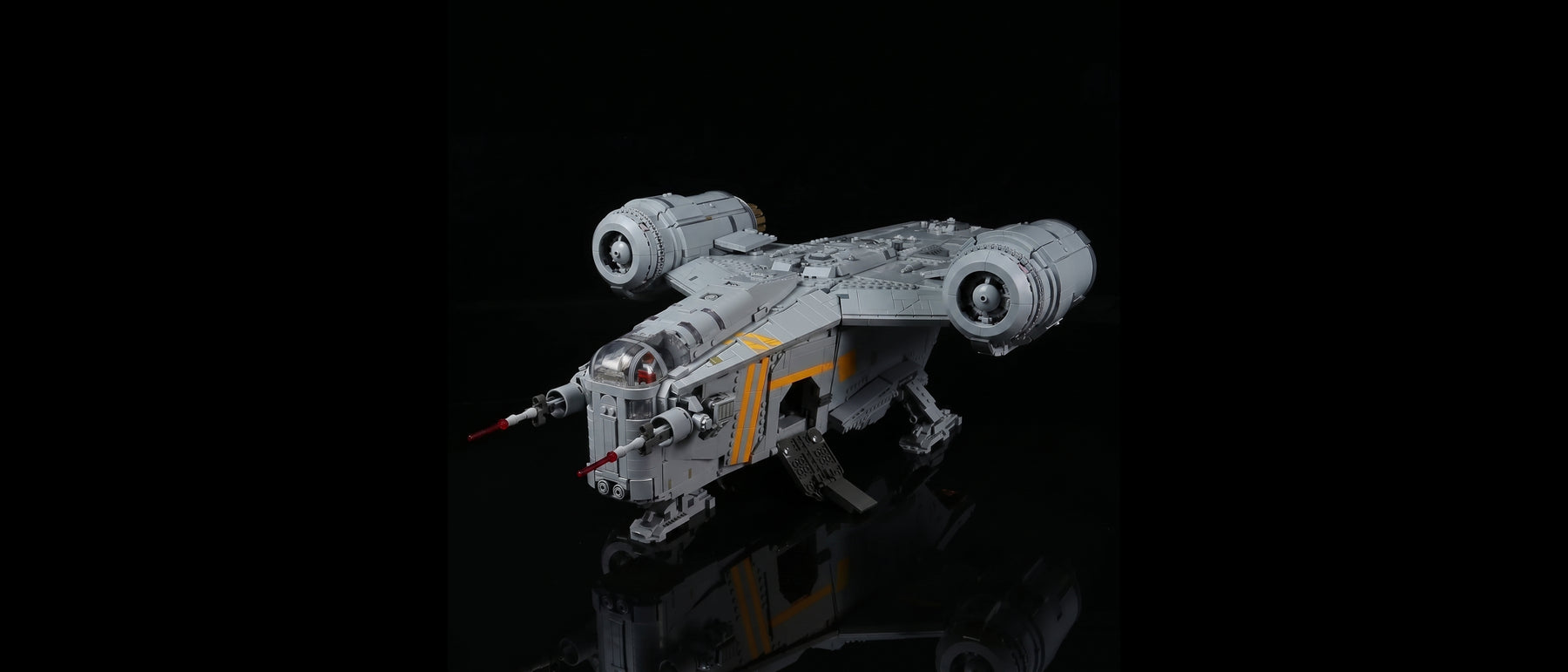 LED-Beleuchtungsset für LEGO® The Razor Crest™ #75331 — standard build, without the LED light kit