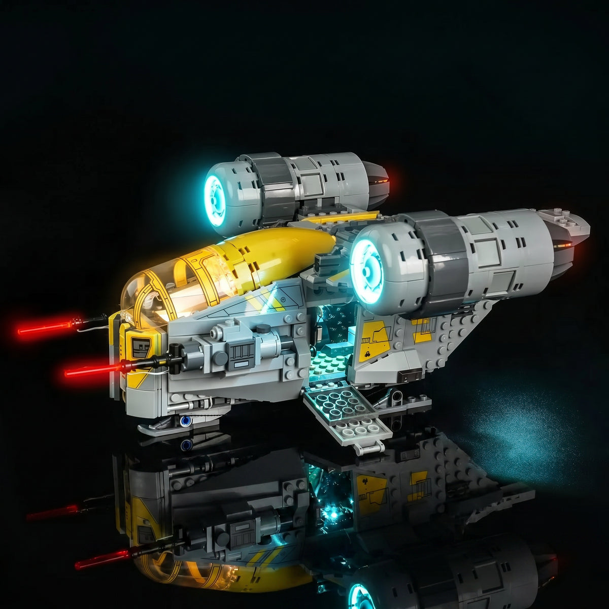 LED light kit for LEGO® Star Wars The Razor Crest #75447 | Bright My Bricks