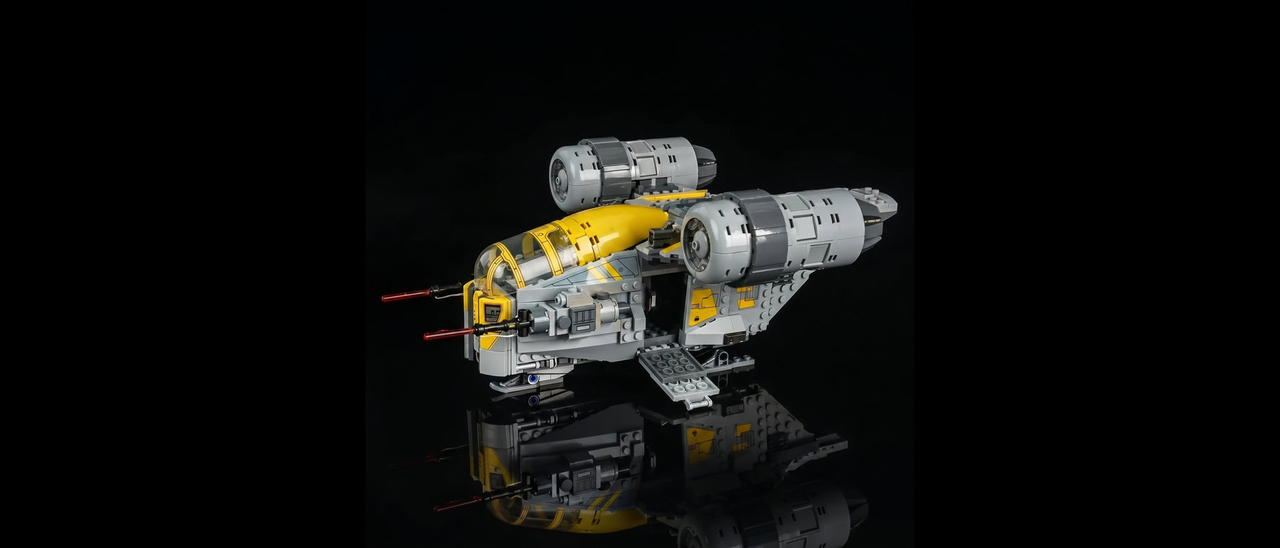 Kit LED pour LEGO® Le Razor Crest™ #75447 — standard build, without the LED light kit