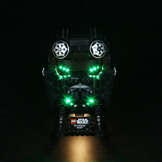 Light Kit for LEGO® Star Wars™ TIE Fighter Pilot™ Helmet 75274 - Bright My Bricks