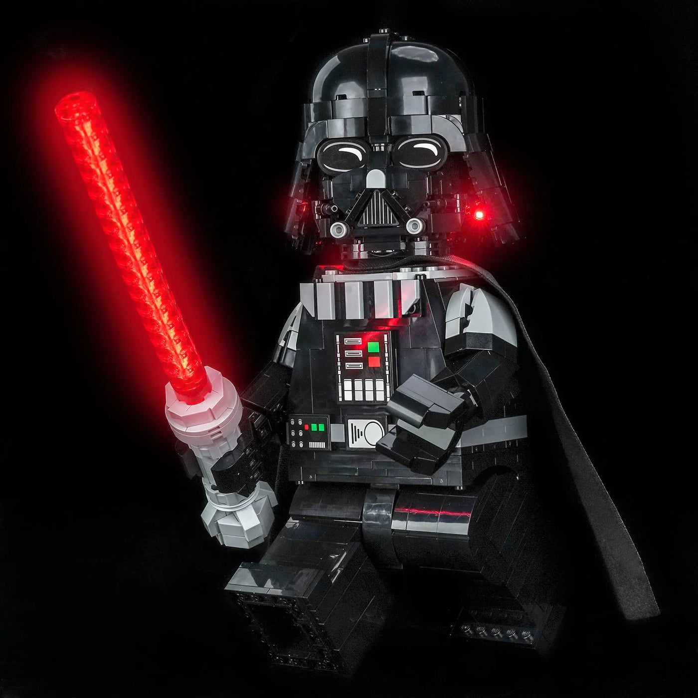 LED light kit for LEGO® Star Wars Up-Scaled Darth Vader Minifigure #75461 | Bright My Bricks