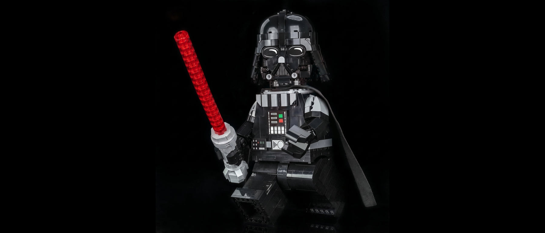 Light Kit for LEGO® Star Wars Up-Scaled Darth Vader Minifigure #75461 — standard build, without the LED light kit
