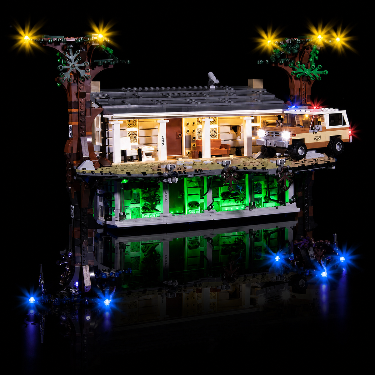 LED light kit for LEGO® Stranger Things The Dow Upside n #75810 | Bright My Bricks