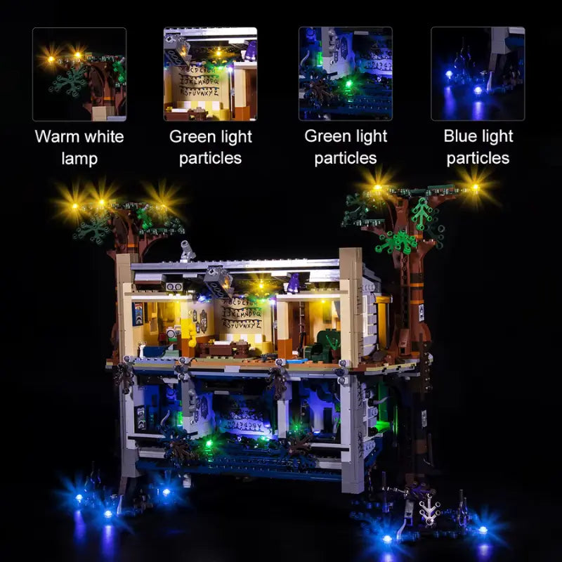 Bright My Bricks LED kit for LEGO Stranger Things The Dow Upside n #75810