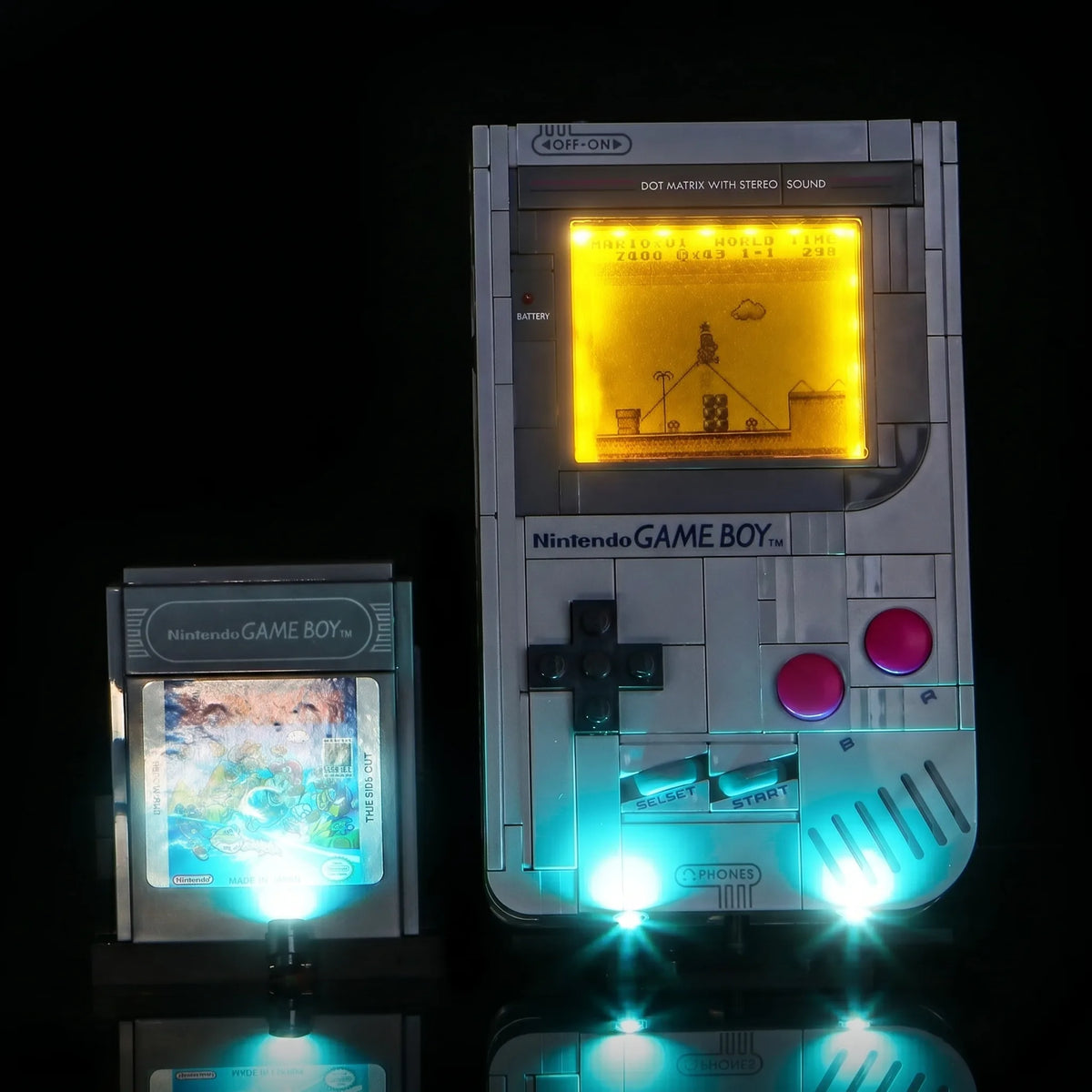 LED light kit for LEGO® Super Mario Game Boy #72046 | Bright My Bricks